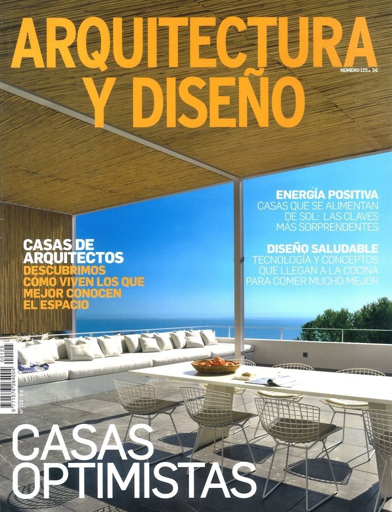 Casa Azahar portada de Arquitectura y Diseño - jjarquitectostecnicos
